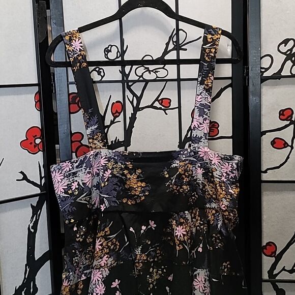 Free People Let The Sunshine In Print Cotton Dress - Picture 4 of 10